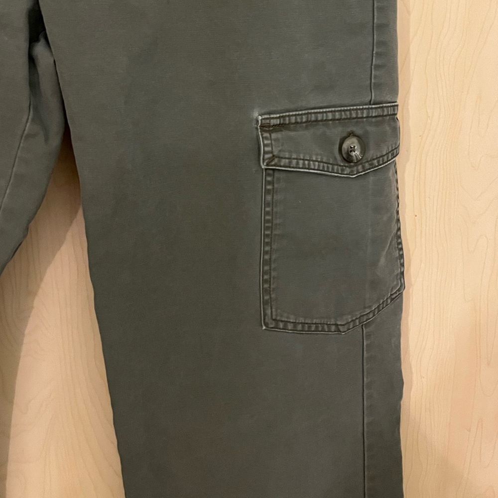 Columbia Olive Green Cargo Pants Size 12 - Picture 5 of 9